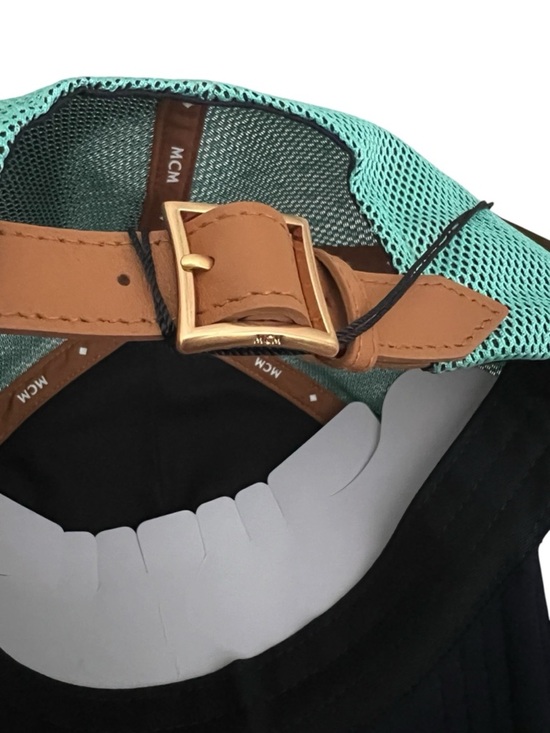 MCM Neoprene cap with Palm Tree monogram print and mesh trim main image 5